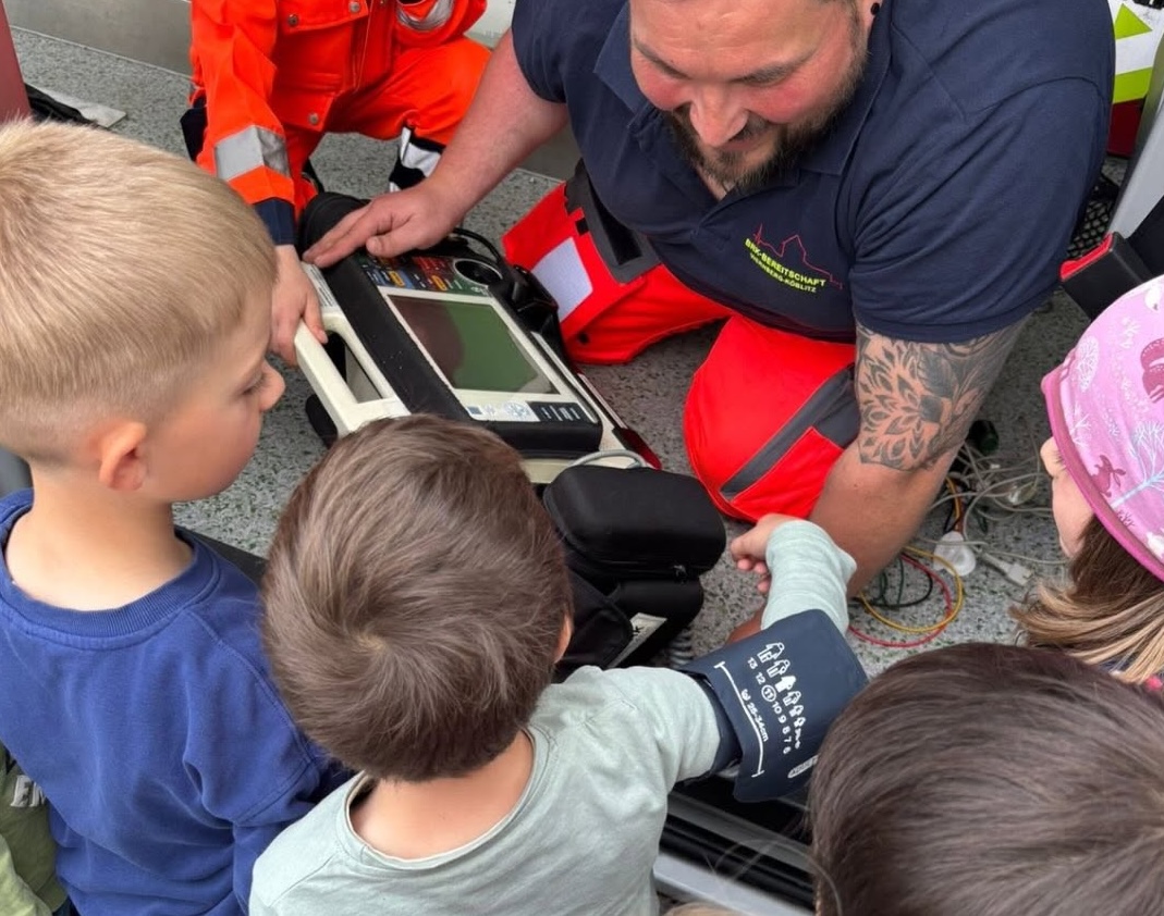Besuch im Kindergarten